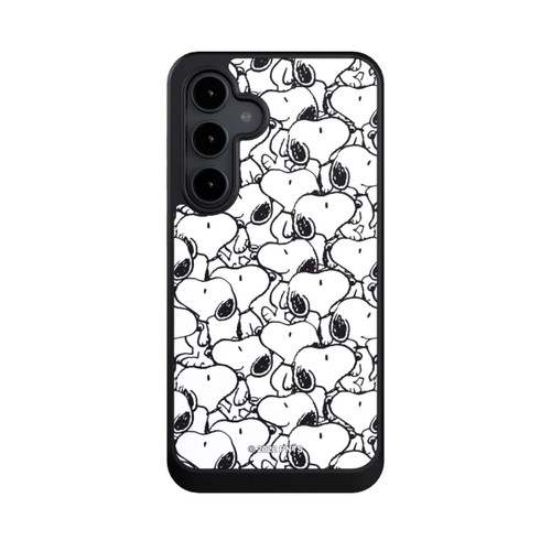 Samsung Galaxy S24 FE 5G NIVOcore Snoopy Pattern Noir &amp; Blanc