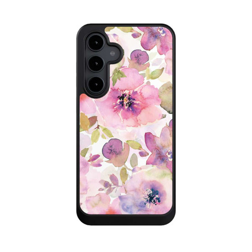 Samsung Galaxy S24 FE 5G NIVOcore Papier Peint Fleurs Roses