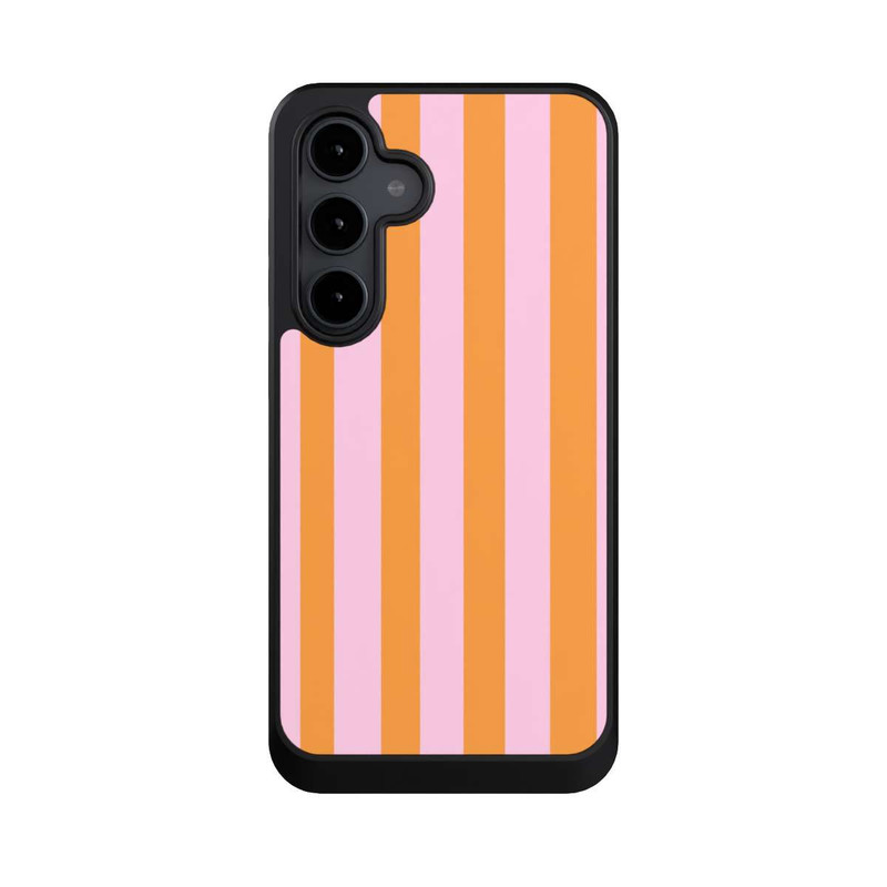 Galaxy S24 FE NIVOcore Orange And Pink Stripes