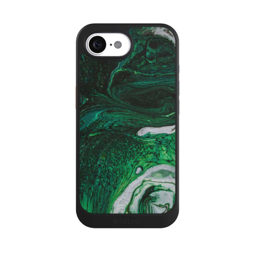 Apple iPhone 16e NIVOcore Green oil texture
