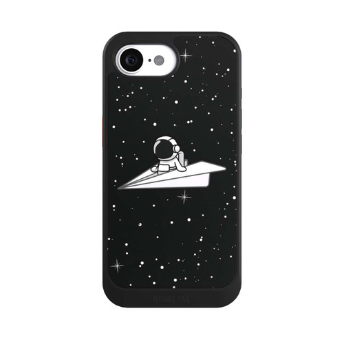 Apple iPhone 16e NIVOcore Astronaut Paper Plane Comic