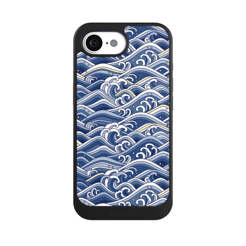 Apple iPhone 16e NIVOcore Oriental Wave Kanagawa