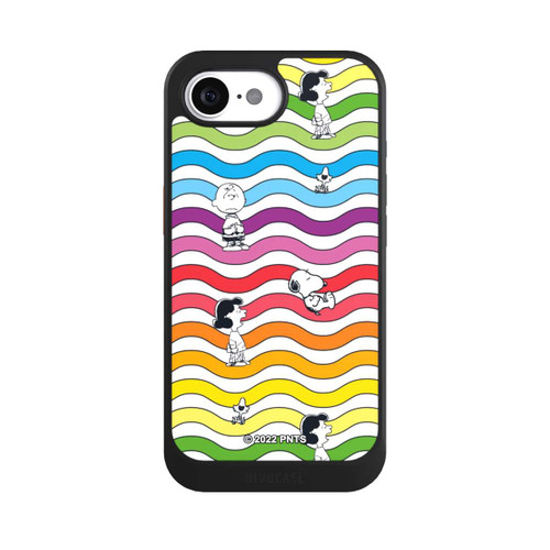 Apple iPhone 16e NIVOcore Snoopy Pattern Rainbow