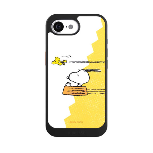 Apple iPhone 16e NIVOcore Snoopy und Woodstock