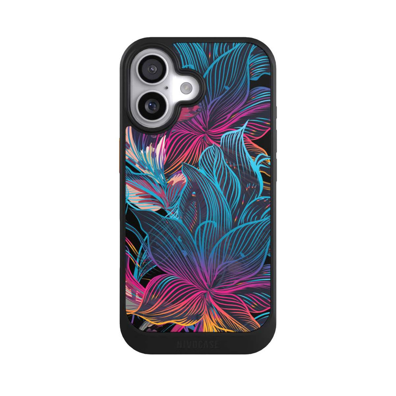 iPhone 17 NIVOcore Neon Flower Power