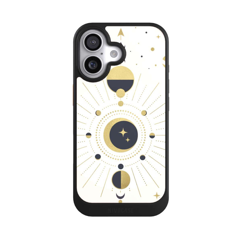 iPhone 17 NIVOcore Abstrakter Rose-Gold-Look