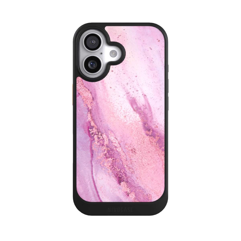 iPhone 17 NIVOcore Purple Marble Wall Ink