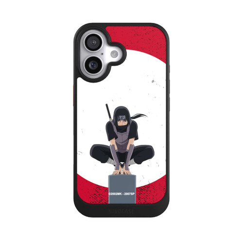 Apple iPhone 17 NIVOcore Itachi Uchiha symbol red background