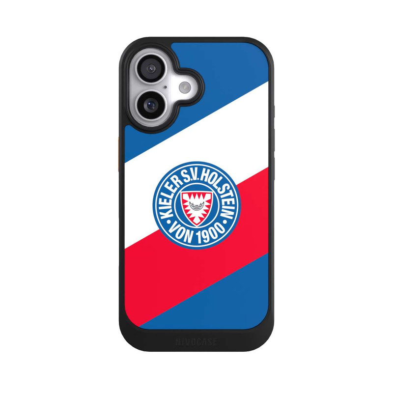 iPhone 17 NIVOcore Holstein Kiel Logo Streifen