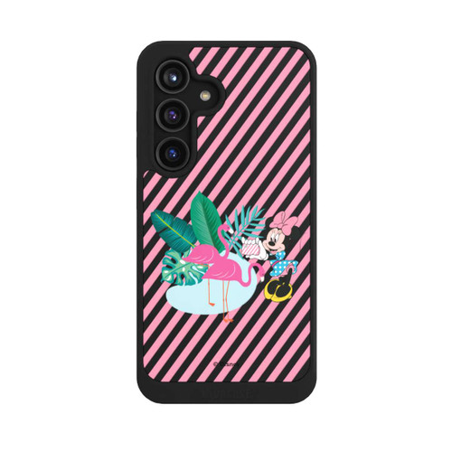 Samsung Galaxy S24 NIVOcore Minnie Flamingo Transparent