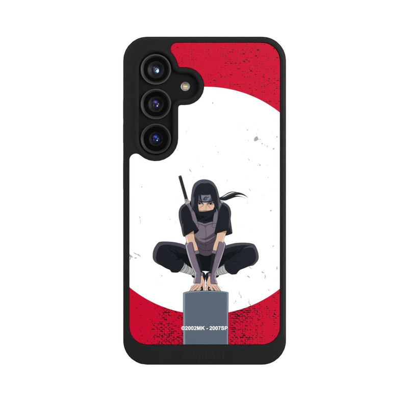 Galaxy S24 NIVOcore Itachi Uchiha symbol red background