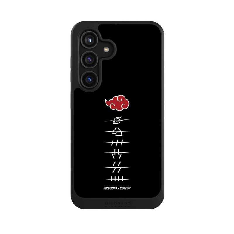 Galaxy S24 NIVOcore Akatsuki Member Symbols Black
