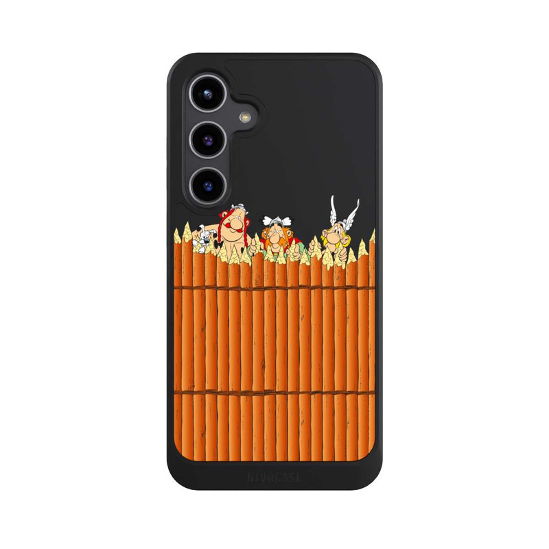 Galaxy S24 + NIVOcore Gaulois Derrière Palissade Transparent