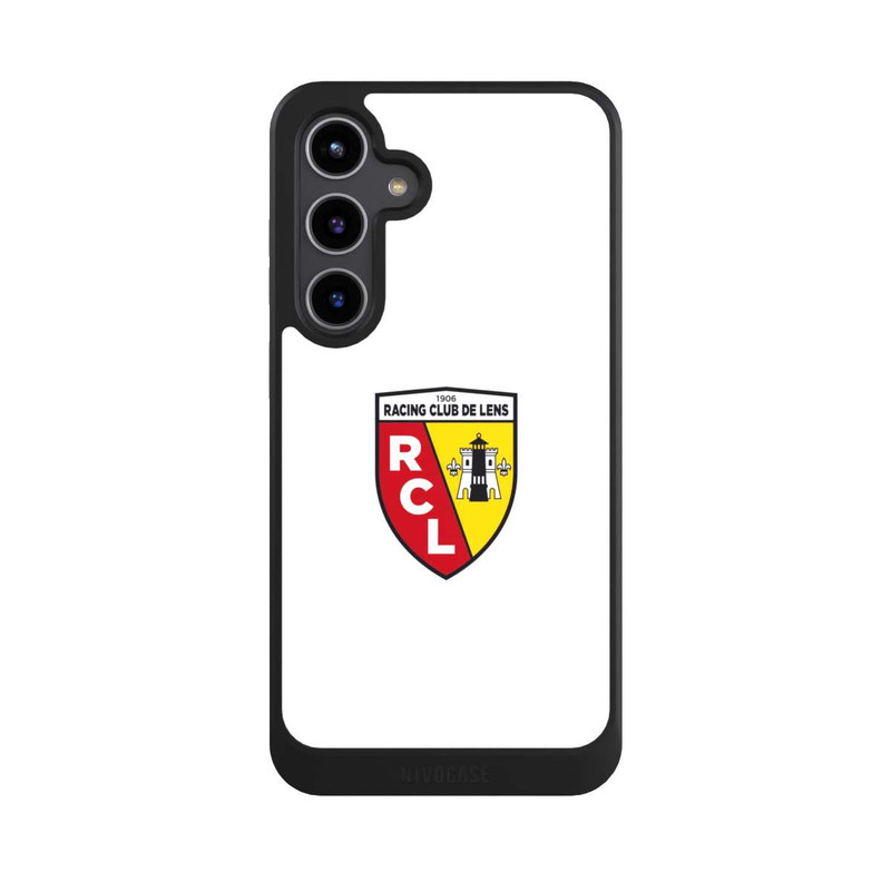 Galaxy S24 + NIVOcore Logo RC Lens / Blanc