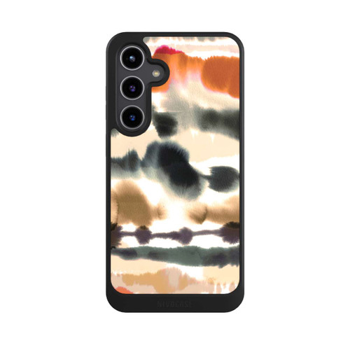 Samsung Galaxy S24+ NIVOcore Lignes d'aquarelle nautique douces orange