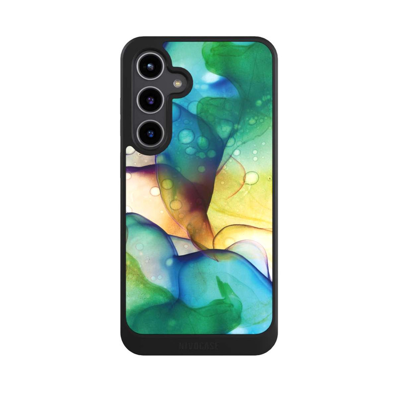 Galaxy S24 + NIVOcore Liquid Art Vert Prairie