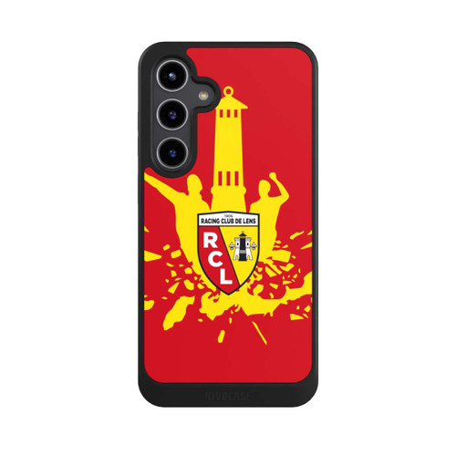 Samsung Galaxy S24+ NIVOcore Tour RCL jaune sur rouge