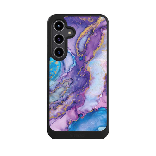 Samsung Galaxy S24+ NIVOcore Encre tourbillonnante violette et bleue