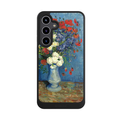 Samsung Galaxy S24+ NIVOcore Vase avec Bleuets et Coquelicots - Vicent Van Gogh