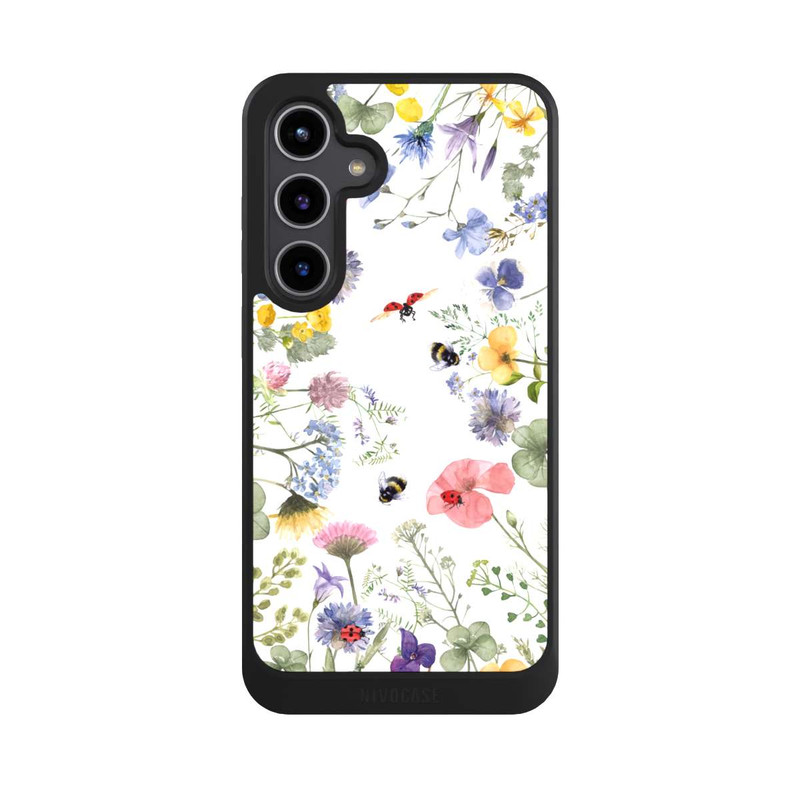 Galaxy S24 + NIVOcore Fleurs Printanières et Abeilles