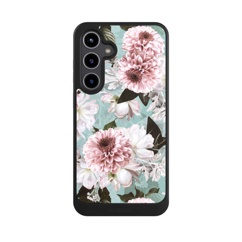 Samsung Galaxy S24+ NIVOcore Fond des Fleurs Bleus Baroques