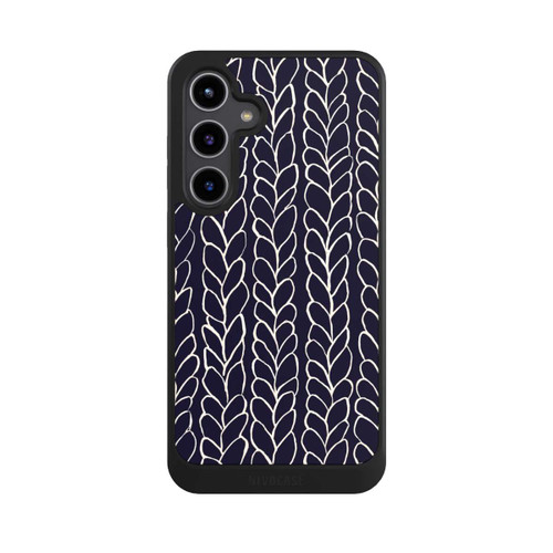 Samsung Galaxy S24+ NIVOcore Tresses En Laine Dessins Marine
