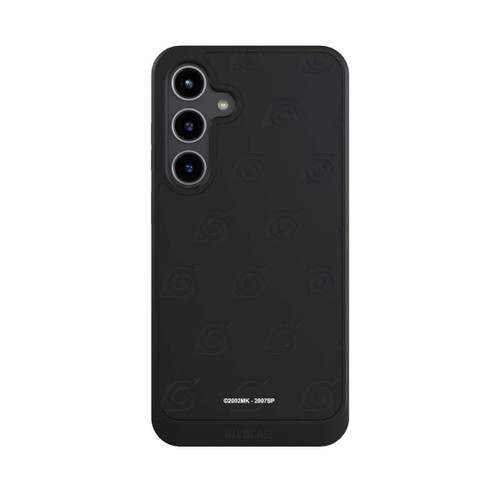Samsung Galaxy S24+ NIVOcore Konoha Pattern Noir sur Fond Transparent