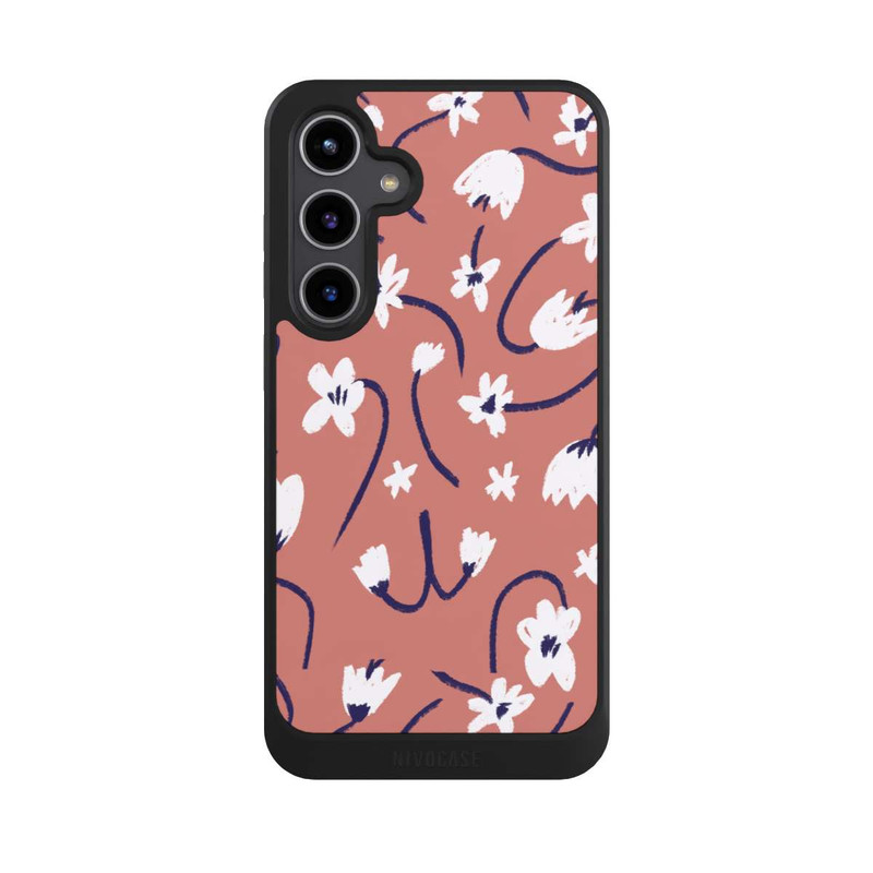 Galaxy S24 + NIVOcore Motif Petites Fleurs