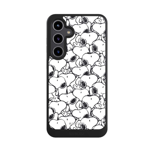 Samsung Galaxy S24+ NIVOcore Snoopy Pattern Noir &amp; Blanc