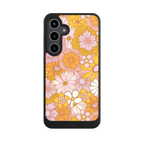 Samsung Galaxy S24+ NIVOcore Fleurs Rétro Jaunes