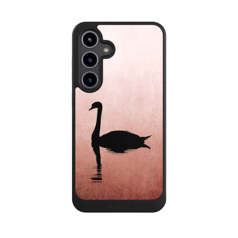 Galaxy S24 + NIVOcore Le cygne rouge