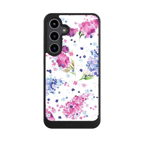 Samsung Galaxy S24+ NIVOcore Hortensias Floraux Lilas Rose