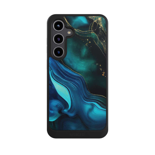 Samsung Galaxy S24+ NIVOcore Encre bleue et dorée