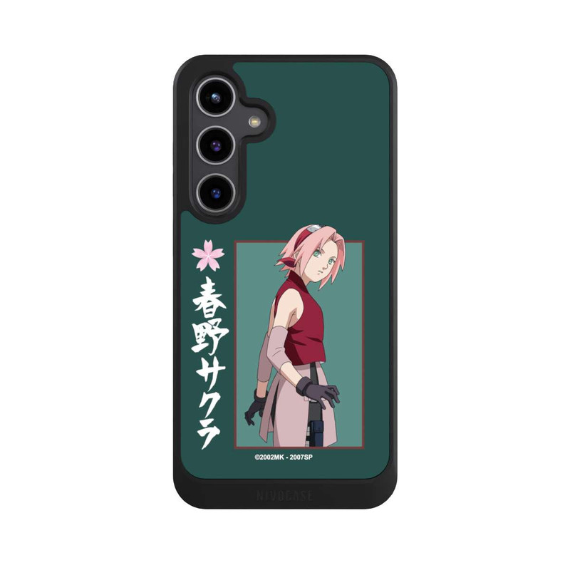 Galaxy S24 + NIVOcore Sakura verte