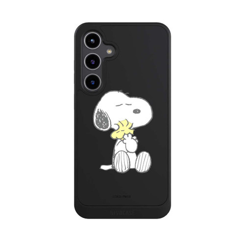 Samsung Galaxy S24+ NIVOcore Snoopy And Woodstock Cuddling transparent