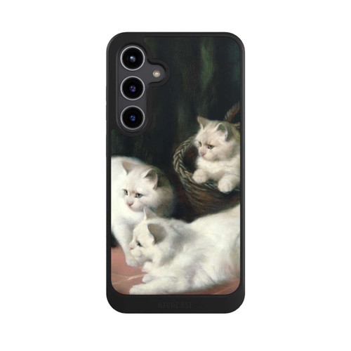 Samsung Galaxy S24+ NIVOcore Three White Angora Kittens