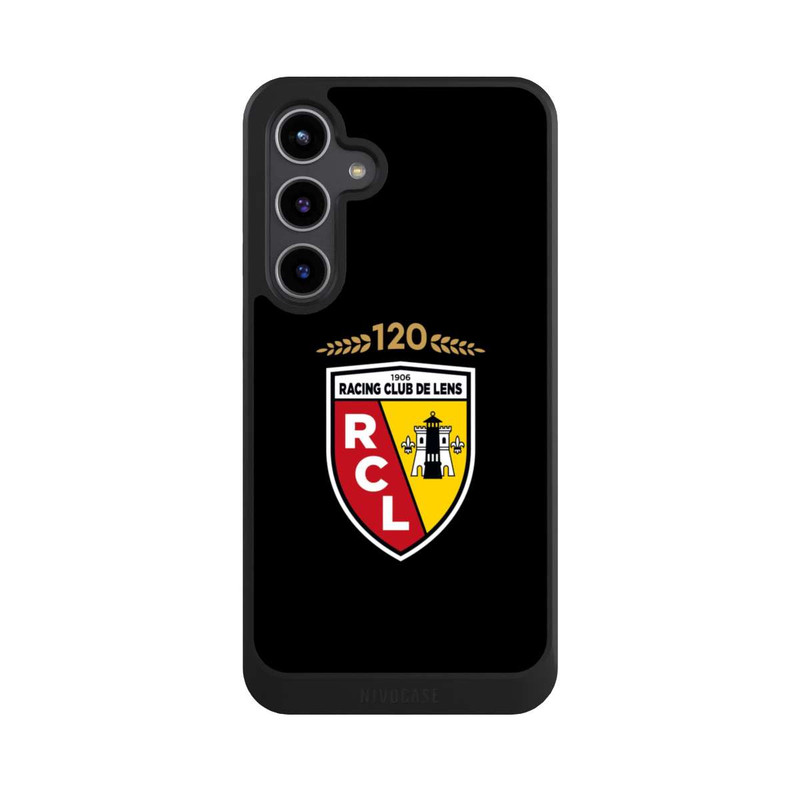 Galaxy S24 + NIVOcore RC Lens 120 ans anniversaire noir