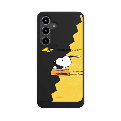 Samsung Galaxy S24+ NIVOcore Peanuts-Snoopy und Woodstock Transparent