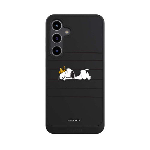 Samsung Galaxy S24+ NIVOcore Snoopy Woodstock Streifen Peanuts Transparent