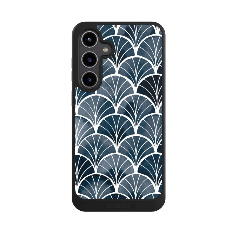 Galaxy S24 + NIVOcore Botanical Breeze Art Deco Grey