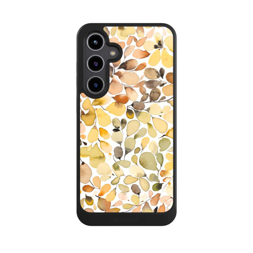 Samsung Galaxy S24+ NIVOcore Eucalyptus Watercolor Leaves Brown Autumn