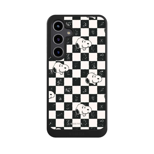 Samsung Galaxy S24+ NIVOcore Snoopy Heads Checked Pattern