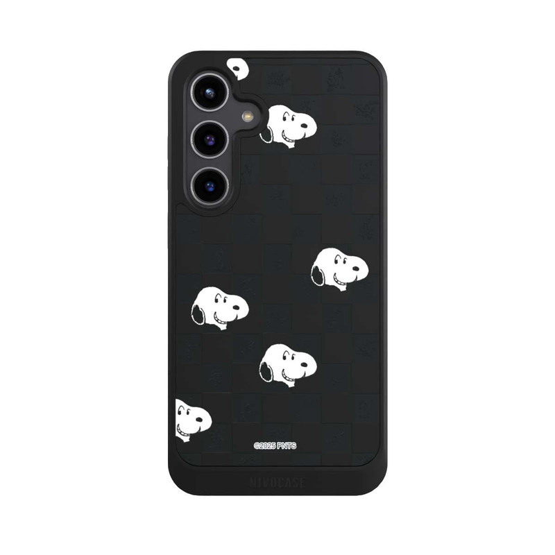 Galaxy S24 + NIVOcore Snoopy Checked Pattern