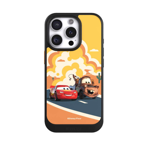 Apple iPhone 16 Pro NIVOcore Disney Cars Lightning McQueen Und Hook on the Road
