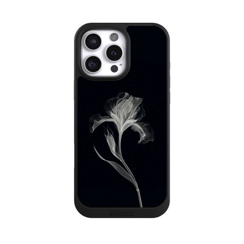 Apple iPhone 16 Pro Max NIVOcore Negativ Flower Grey on Black with AI