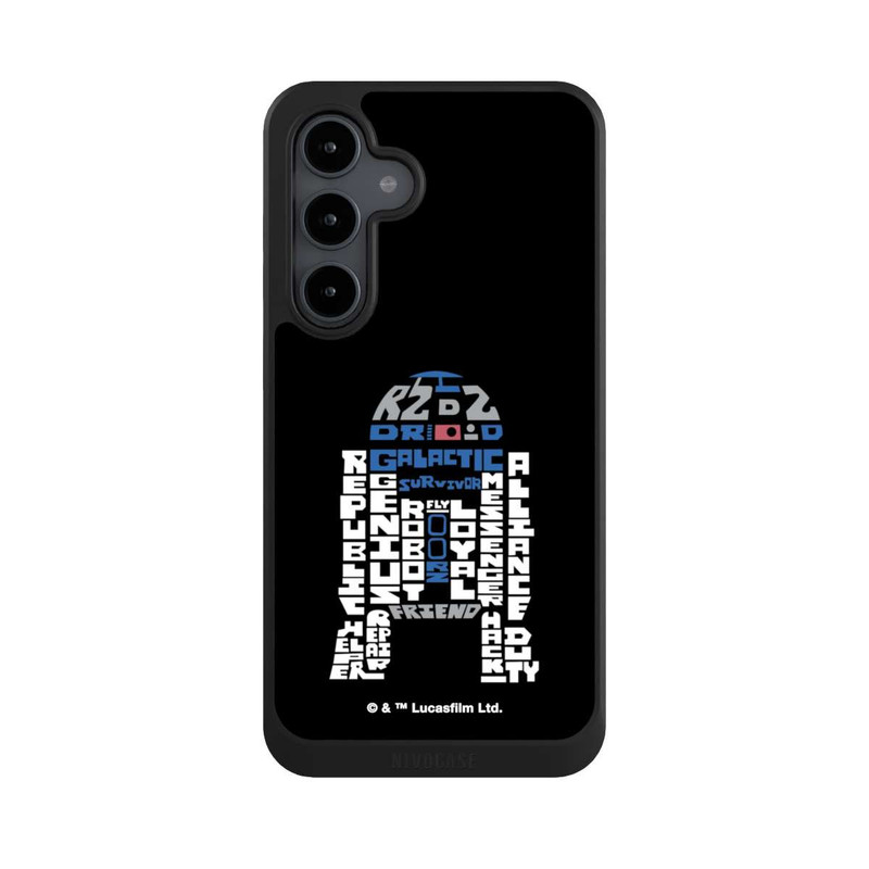 Galaxy S24 FE NIVOcore R2-D2 Typo Graphique