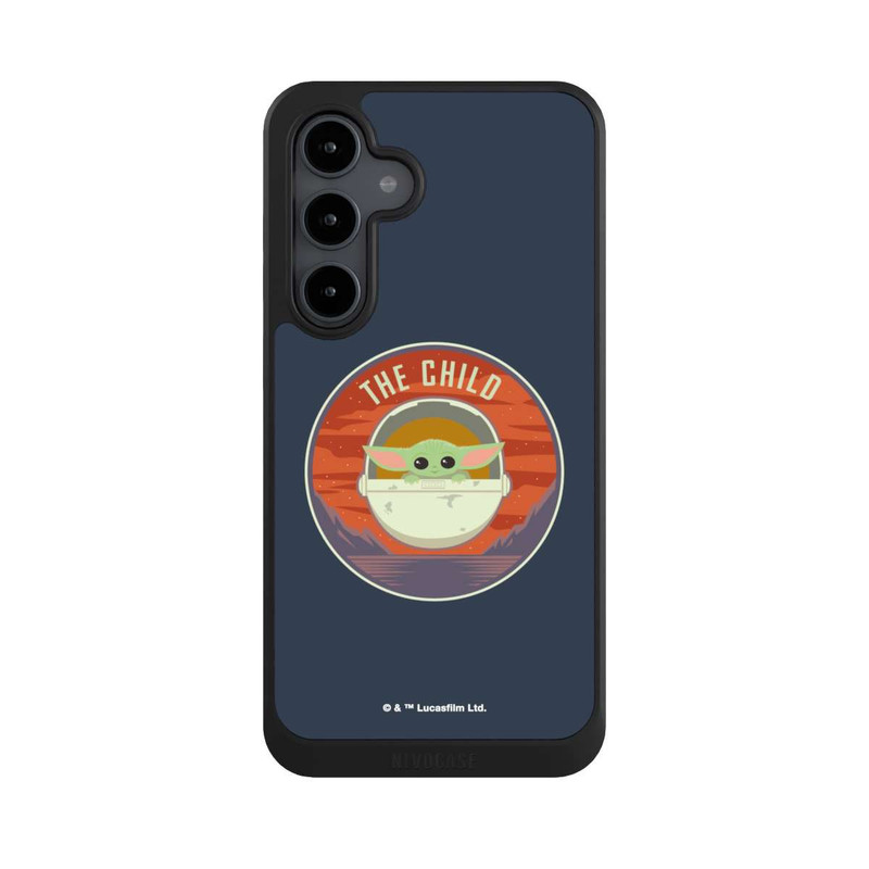 Galaxy S24 FE NIVOcore The Child Badge bleu