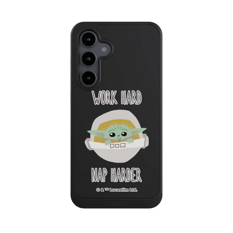 Galaxy S24 FE NIVOcore The Child Work Hard Nap Harder Transparent