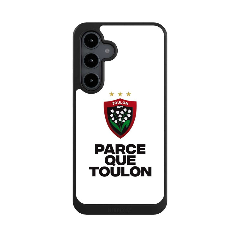 Galaxy S24 FE NIVOcore Parce Que Toulon Blanc
