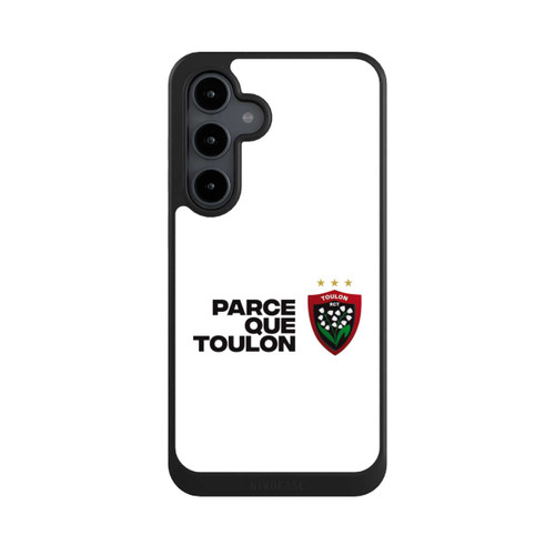 Samsung Galaxy S24 FE 5G NIVOcore RC Toulonnais PQT Blanc